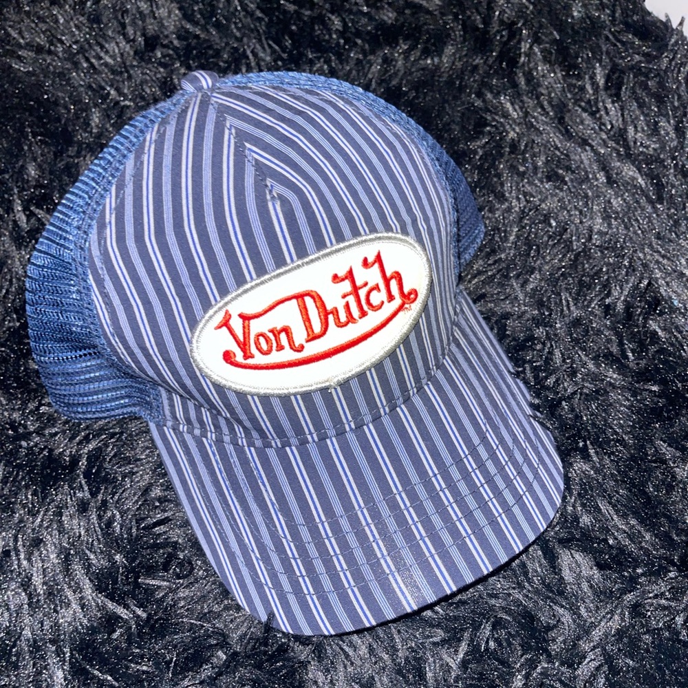 Von Dutch Navy&White Trucker